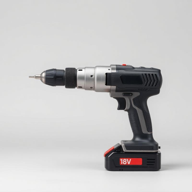 18V cordless drill driver with battery